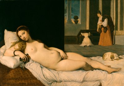 Venus Reclinada de Jean Auguste Dominique Ingres